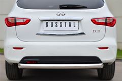 Защита заднего бампера D76 (дуга) для Infiniti JX35-QX60 2013-