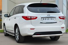 Защита заднего бампера D76 (дуга) для Infiniti JX35-QX60 2013-