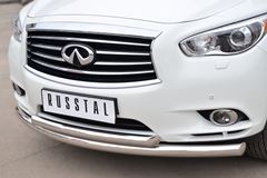 Защита переднего бампера D76 (дуга) D63 (дуга) для Infiniti JX35-QX60 2013-