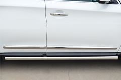 Пороги труба D63 (Вариант 3) для Infiniti JX35-QX60 2013-