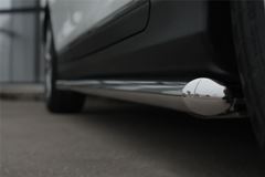 Пороги труба D63 для Infiniti QX50 2014-