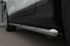 Пороги труба D42 для Infiniti QX50 2014-