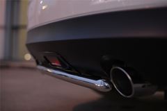 Защита заднего бампера D42 (дуга) для Infiniti QX50 2014-