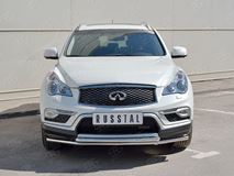 Защита переднего бампера D42 секция-D42 дуга для Infiniti QX50 2016