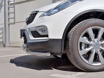 Защита переднего бампера D42 секция-D42 дуга для Infiniti QX50 2016