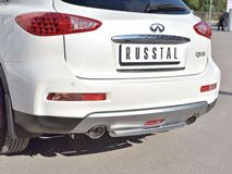 Защита заднего бампера D42 дуга для Infiniti QX50 2016