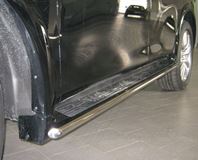 Пороги труба D42 для Infiniti QX56 2010-