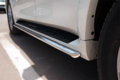 Защита порогов D42 для Infiniti QX80 2014-