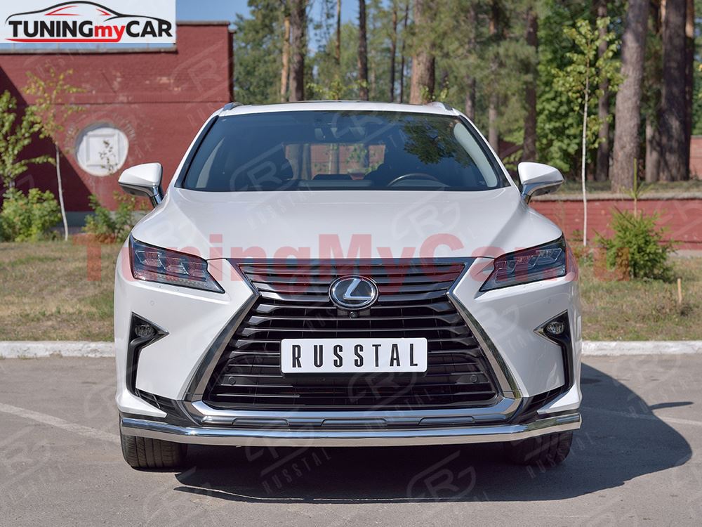 Защита переднего бампера D63 секция для Lexus RX200t 2015-