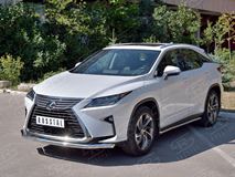 Защита переднего бампера D63 секция для Lexus RX200t 2015-