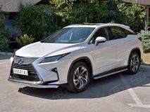 Защита переднего бампера D63 секция-D42 дуга для Lexus RX200t 2015-