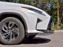 Защита переднего бампера D63 секция-D42 дуга для Lexus RX200t 2015-