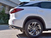 Защита заднего бампера D63 дуга для Lexus RX200t 2015-