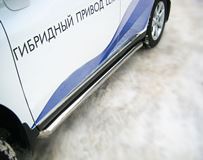 Пороги труба D76 для Lexus RX 270/350/450 2009-