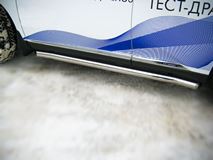 Пороги труба D76 для Lexus RX 270/350/450 2009-