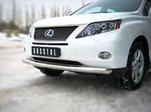 Защита переднего бампера D76 (дуга) для Lexus RX 270/350/450 2009-
