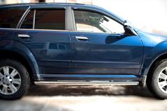 Пороги труба D63 (вариант 2) для Great Wall Hover H5 2010-