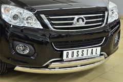Защита переднего бампера 75х42(дуга) 75х42 (дуга) для Great Wall Hover H6 2012-