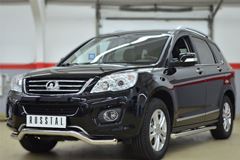 Защита переднего бампера D63 (секции) волна для Great Wall Hover H6 2012-