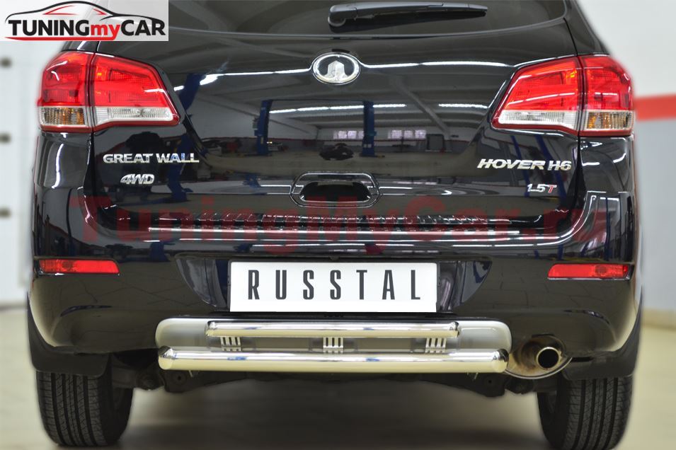 Защита заднего бампера D63 (дуга) D42 (дуга) для Great Wall Hover H6 2012-