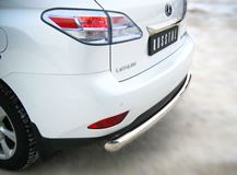 Защита заднего бампера D76 (дуга) для Lexus RX 270/350/450 2009-