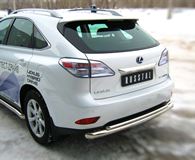 Защита заднего бампера D76/42 (дуга) для Lexus RX 270/350/450 2009-