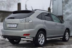 Пороги труба D76 для Lexus RX300/330/350 2003-2008