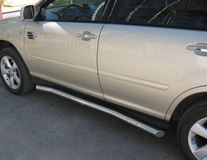 Пороги труба D76 для Lexus RX300/330/350 2003-2008