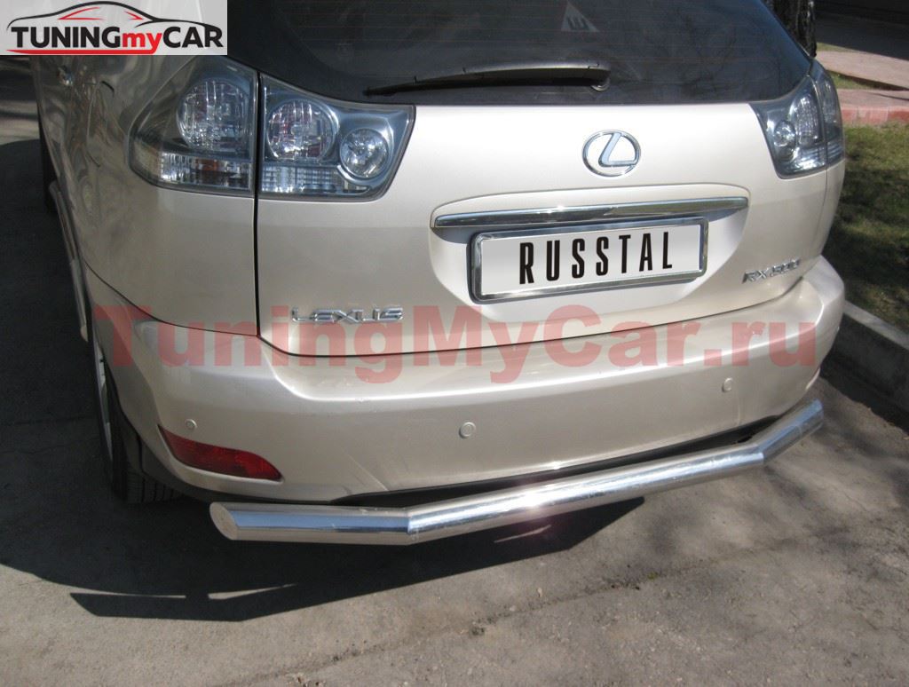 Защита заднего бампера D63 для Lexus RX300/330/350 2003-2008