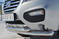 Защита переднего бампера D63 ( секции) / D63 (дуга) для Lifan Х60 2011-