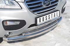 Защита переднего бампера D76/42 (дуга) для Lifan Х60 2011-