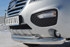 Защита переднего бампера D76/42 (дуга) для Lifan Х60 2011-