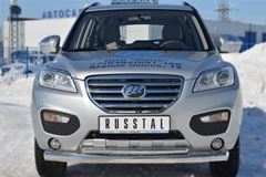 Защита переднего бампера D76 (секции) / D42 (дуга) для Lifan Х60 2011-