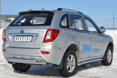 Защита заднего бампера D63 /D63 (дуга) для Lifan Х60 2011-