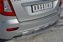 Защита заднего бампера D76 (дуга) для Lifan Х60 2011-