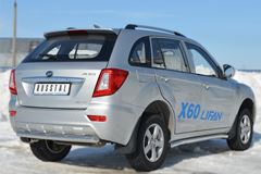 Защита заднего бампера D63 (дуга) для Lifan Х60 2011-