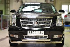 Защита переднего бампера D76 (дуга) D76 (дуга) для Cadillac Escalade 2007-2015