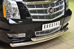 Защита переднего бампера D76 (дуга) D76 (дуга) для Cadillac Escalade 2007-2015