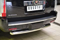 Защита заднего бампера D76 (дуга) для Cadillac Escalade 2007-2015