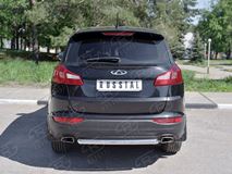 Защита заднего бампера D63 дуга для Chery Tiggo 5 2014