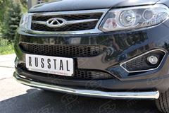 Защита переднего бампера D63 секция для Chery Tiggo 5 2014