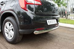 Защита заднего бампера D76 для Citroen C4 Aircross 2012-
