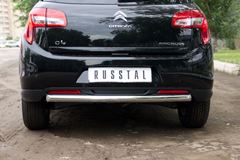 Защита заднего бампера D63 для Citroen C4 Aircross 2012-