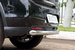 Защита заднего бампера D63 для Citroen C4 Aircross 2012-
