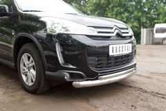 Защита переднего бампера D76/42 для Citroen C4 Aircross 2012-
