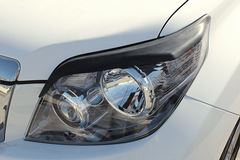 Накладки на передние фары (реснички) Toyota LC Prado 150 2009-2013