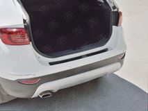 Накладка на задний бампер (лист нерж зеркальный) для Brilliance V5 2014-