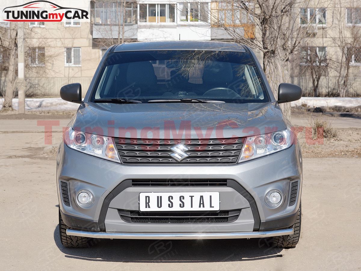 Защита переднего бампера D42 секции для Suzuki Vitara 2015-