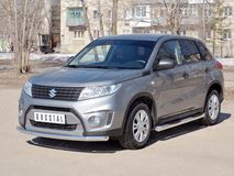 Защита переднего бампера D63 секции для Suzuki Vitara 2015-