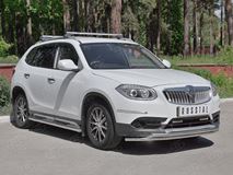 Защита переднего бампера D42 секции-D42 секции для Brilliance V5 2014-